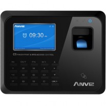 Биометрический терминал контроля доступа и УРВ ANVIZ С5